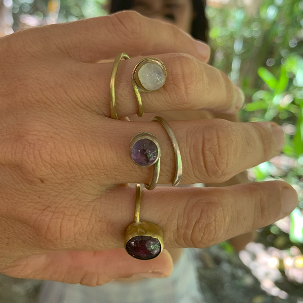 Anillo Piedra Luna - Imagen 5