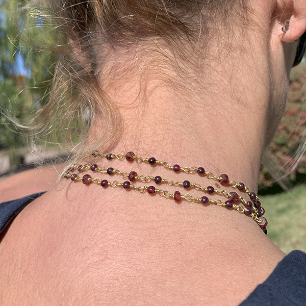 Collar Camino Granate - Imagen 2