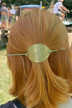 Hebillas para Cabello en Hojas